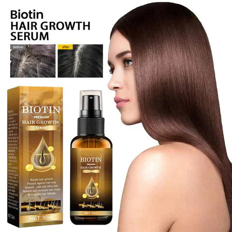 Biotinski serum za rast kose