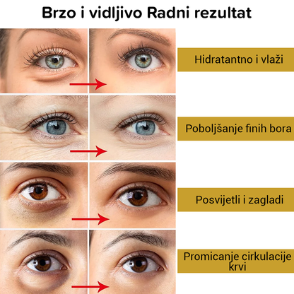 Maska za oči s puževim sekretom, kolagenom i 24K zlatom