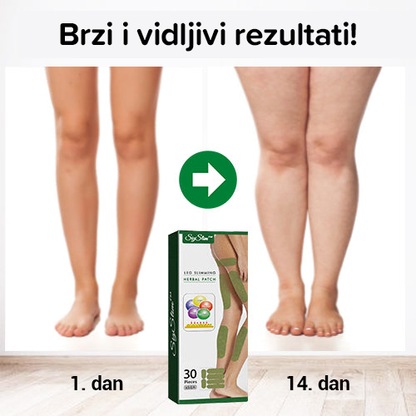 Biljni flasteri za mršavljenje nogu!